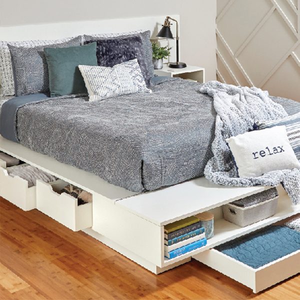 Spacious Storage Bed